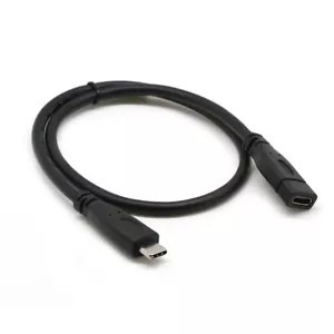 Cavo di prolunga USB 3.1 tipo C maschio a tipo C USB femmina sincronizzazione e ricarica 0,3 M - Foto 1 di 5