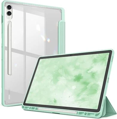 Funda delgada para Samsung Galaxy Tab S10 Plus/S9 Plus/S9 FE Plus cubierta trasera transparente Foto 1 de 4