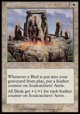 1x Soulcatchers' Aerie Judgment MtG Magic White Uncommon 1 x1 Card Cards