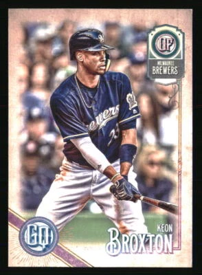 Keon Broxton 2018 Topps Gypsy Queen #279 BASEBALL Card - Image 1 of 2