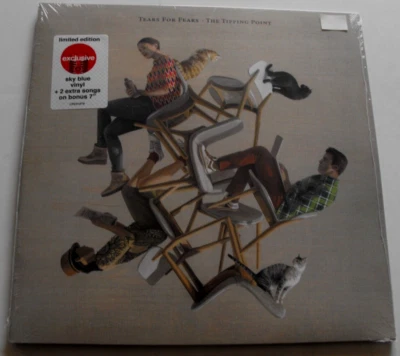 TEARS FOR FEARS - The Tipping Point - Sealed LP Blue Vinyl Record Album w/ 7" Foto 1 de 2