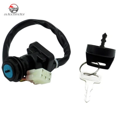 FIT SUZUKI EIGER KING QUAD LTA LTF 400 450 500 750 IGNITION SWITCH W/ KEYS - Image 1 of 4