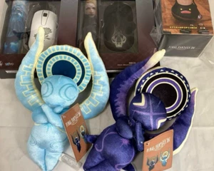 Final Fantasy XIV Hydaelyn Idol & Zodiark Idol Plush Mouse Set of 5 New - Picture 1 of 5