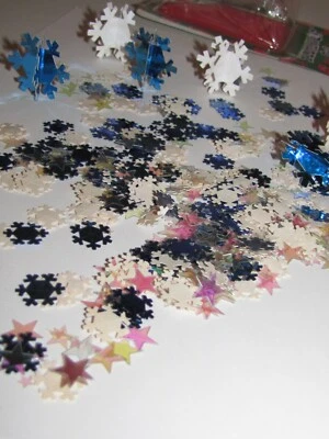 3D Snowflake Confetti #20351 - Image 1 of 4