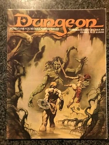 ✰SHIPS FREE/US✰  AD&D/D&D ✰ DUNGEON Magazine # 56 ✰ Celtic Green Dragon/Nereid - Picture 1 of 5