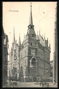 Ansichtskarte Oldenburg / O., Rathaus - Picture 1 of 2