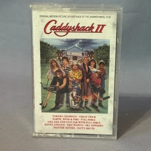 Vintage Soundtrack Cassette Tape Case Caddyshack II 2 Movie Music 1988 Chevy - Picture 1 of 3
