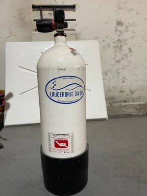 XS Scuba Faber Steel Tank (Last hydro 11/14) - Image 1 of 4