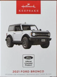 2021 Ford Bronco - Hallmark Keepsake Ornament 2022 NIB - Picture 1 of 6