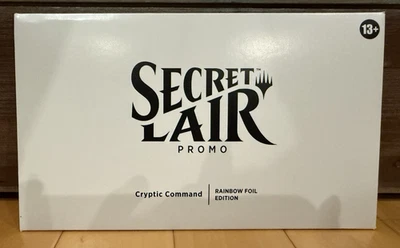 New Magic The Gathering MTG Secret Lair Cryptic Command Rainbow Foil Promo Card - Image 1 of 2