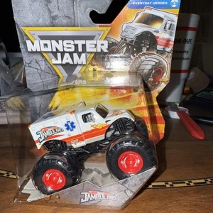 2025 Series 43 Monster Jam JAMBULANCE MONSTER TRUCK Everyday Heroes Spin Master - Picture 1 of 4