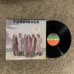 FOREIGNER - SELF-TITLED, ATLANTIC SD 19109, LP, 1977, IN SHRINK W/ HYPE STICKER - Picture 1 of 9