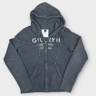 Sudadera con Capucha Gilly Hicks Sydney Gris Club Atlético Cremallera Para Mujer Grande Foto 1 de 4