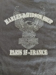 Harley Davidson Shop Paris 15 - France T-shirt maglietta uomo XL - Foto 1 di 9