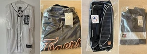 4 LOT-AUTHENTIC MAJESTIC LARGE, JUSTIN VERLANDER DETROIT TIGERS Jersey + Others - Picture 1 of 22