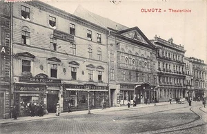 Česká rep. - OLOMOUC Olmütz - Theaterlinie - Emil Pollak - Cafe Rupprecht - Henr - Picture 1 of 2