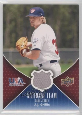 2009 Upper Deck USA National Team Game Jersey AJ Griffin #USA-AG - Image 1 of 2