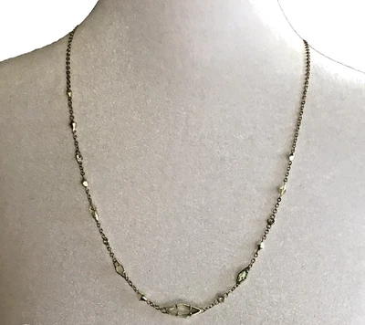 Collar Kendra Scott DEBRA Chapado en Oro CZ Cristales Ajustables 28" EXCELENTE ESTADO Foto 1 de 4