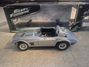 GREENLIGHT FAST & FURIOUS DOM'S CORVETTE GRAND SPORT Used - Picture 1 of 10