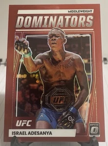 2023 Panini Donruss Optic UFC Dominators Israel Adesanya 95/99 - Picture 1 of 2