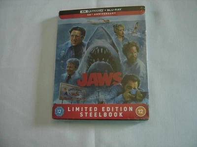 Jaws 4K Blu-ray Limited Edition Steelbook UK - Image 1 of 3