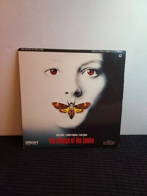 Vintage~THE SILENCE OF THE LAMBS Laserdisc Movie~Jodie Foster~Anthony Hopkins  - Image 1 of 4