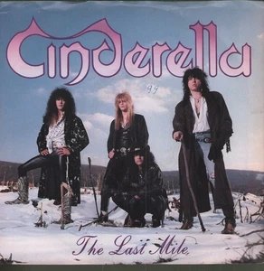 Cinderella Last Mile 7" vinyl USA Mercury 1988 7". number written on front of - Picture 1 of 2