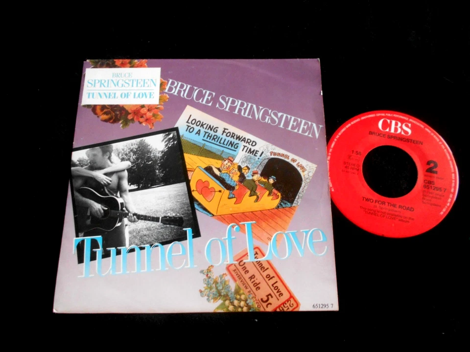 BRUCE SPRINGSTEEN/TUNNEL OF LOVE/CBS/HOLLAND PRESS SP 7" - Photo 1/2