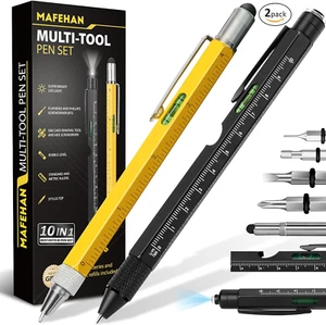 Father'S Day Gifts from Daughter Son Wife, 9 in 1 Multitool Pen, Gifts for Men W - Picture 1 of 12