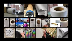 Rollos de impresión de vinilo de 30" Mimaki Mutoh Roland SG-300 LG-300 eco-solvente - Imagen 1 de 19