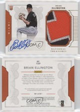 2016 Panini National Treasures Gold /25 Brian Ellington #159 Rookie Auto RC