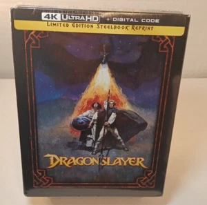 Dragonslayer Steelbook (4K UHD) Brand NEW (Sealed)-Box Shipping with Tracking - Picture 1 of 5