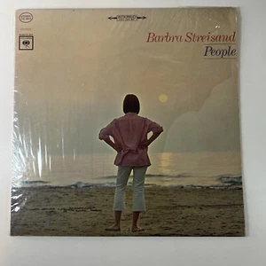 BARBRA STREISAND People 1964 Mono LP CL 2215 VG/VG Partial Shrink - Picture 1 of 15
