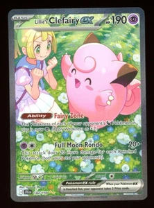 Lillie's Clefairy ex 184/159 – Special Illustration Rare – SV09 – NM - Imagen 1 de 2