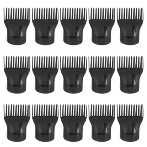 15 Pcs Wind Mouth Comb Universal Hair Dryer Nozzle Blow Attachment Diffuser - Picture 1 of 12