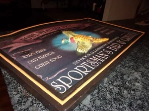 PHEASANT HUNTING WOOD SIGN - FOWL WEATHER FRIENDS SPORTSMAN'S BAR - 24" x 16" - Picture 1 of 8