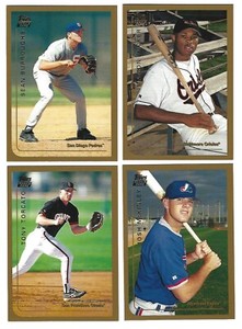 1999 Topps Baseball Traded & Rookies - .99 Sale- You Pick - Straight from Box- 