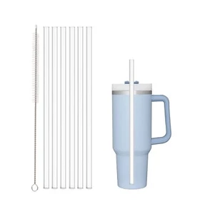 Pajita de repuesto compatible con vaso Stanley 40 oz 30 oz, paquete de 6 Reu... - Imagen 1 de 7