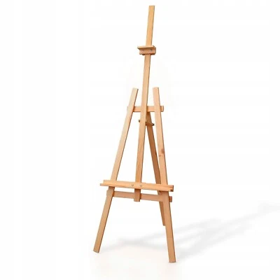 Staffelei Holz Atelierstaffelei Buchenholz Standstaffelei Holzstaffelei 177 cm