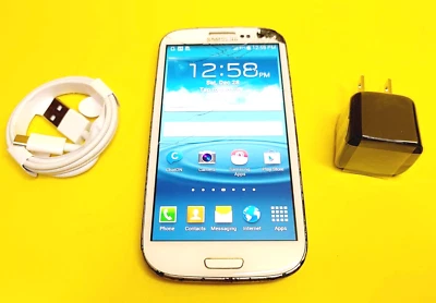 VIEW THE PHOTOS SAMSUNG SGH-I747M ANDROID CELL PHONE UNLOCKED FIDO ROGERS BELL++ - Image 1 of 4