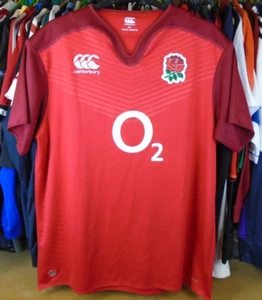ENGLAND 2015-2016 CANTERBURY CHANGE RUGBY SHIRT JERSEY TOP 3XL - Picture 1 of 6