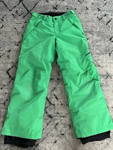 O'Neill Youth Snowpants Escape Series Rider Pants Thermal Insulation Green Sz 10 - Picture 1 of 3