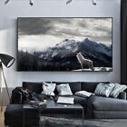 Canvas Painting Snow Mountain Wolf Poster Wall Art Picture Wall Decor Prints Art