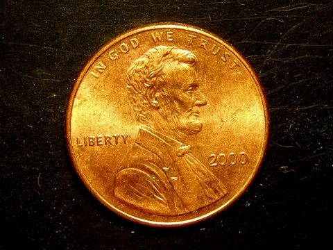 2000 UNC LINCOLN MEMORIAL CENT #1 Cover