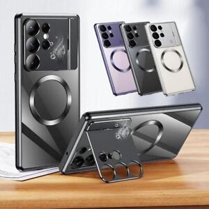 For Samsung Galaxy S23 S21 S22 Ultra Case Magnetic Car Phone Holder GX