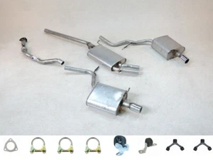 KLARIUS Auspuff SET NEU ab Kat für Audi A4 1.8T ab03 + Avant AR+MSD+2xESD - Bild 1 von 1