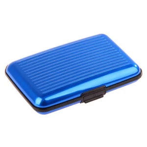 Aluminum Metal Wallet Business ID Credit Card Case Holder Anti RFID Scanning USA - Picture 1 of 21