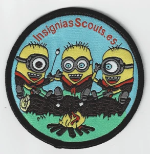 PARCHE RECUERDO SCOUT OF SPAIN / ESPAÑA / ESPAÑOL - ESBIRROS INSIGNIA SCOUTS - Imagen 1 de 2