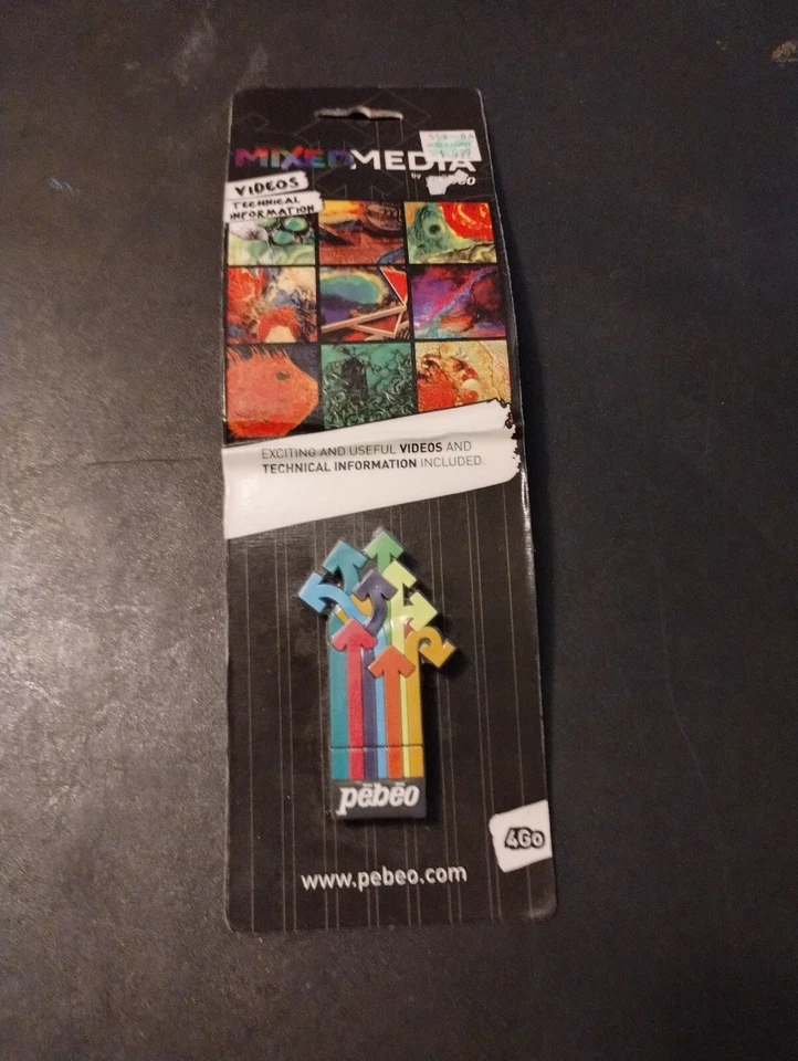 Pebeo Mixed Media Videos Technical Information 4GO REf# 003772 NEW Rare - Image 1 of 4