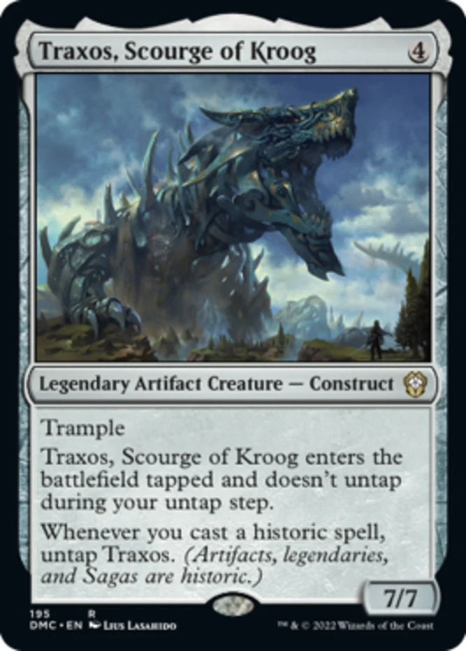 x1 Traxos, Scourge of Kroog R MTG Commander: Dominaria United M/NM, English - Image 1 of 1